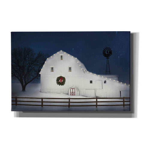 Image of 'Christmas Starry Night' by Lori Deiter Canvas Wall Art