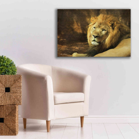 Image of 'Tribal Lion' by Lori Deiter Canvas Wall Art,40 x 26