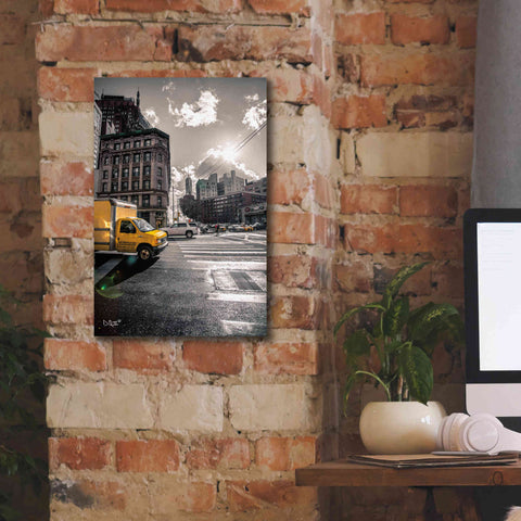 Image of 'Crosswalks of Manhattan I' by Donnie Quillen Canvas Wall Art,12 x 18