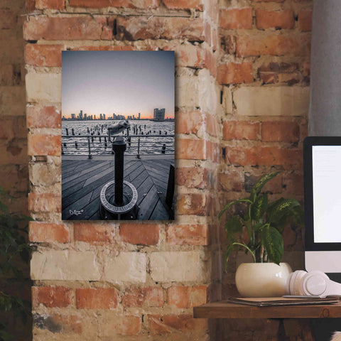Image of 'Manhattan Sunrise II' by Donnie Quillen Canvas Wall Art,12 x 18