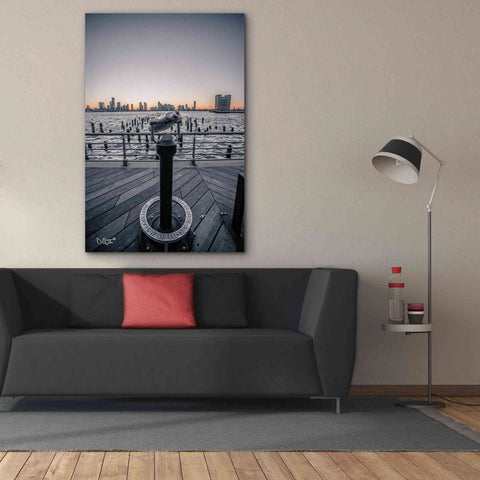 Image of 'Manhattan Sunrise II' by Donnie Quillen Canvas Wall Art,40 x 60