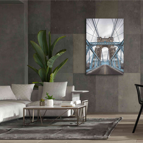 Image of 'The Blues I' by Donnie Quillen Canvas Wall Art,40 x 60