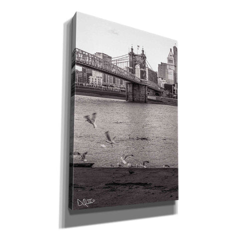 Image of 'Suspension Bridge I' by Donnie Quillen Canvas Wall Art