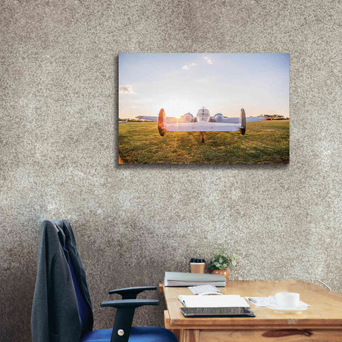 Image of 'Into the Sunset' by Donnie Quillen Canvas Wall Art,40 x 26