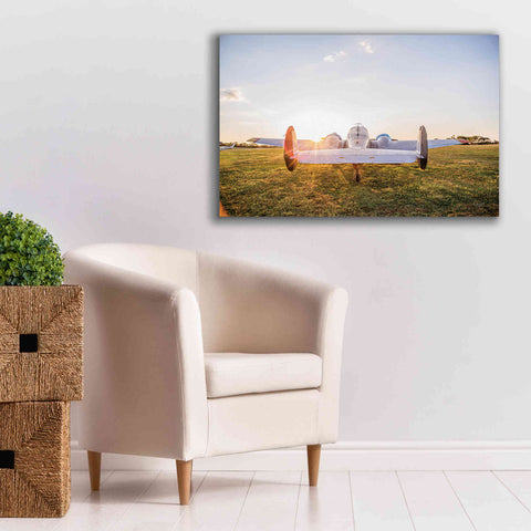 Image of 'Into the Sunset' by Donnie Quillen Canvas Wall Art,40 x 26
