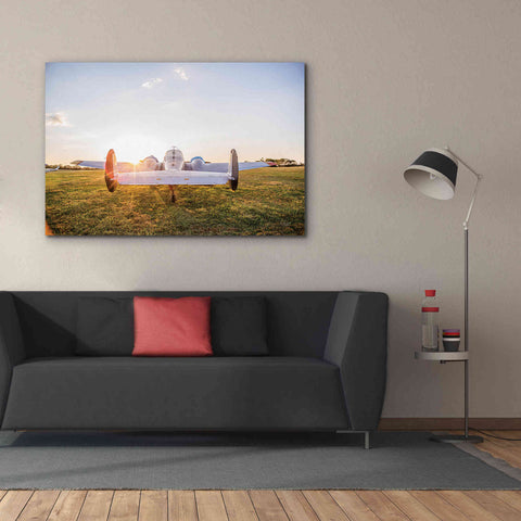 Image of 'Into the Sunset' by Donnie Quillen Canvas Wall Art,60 x 40