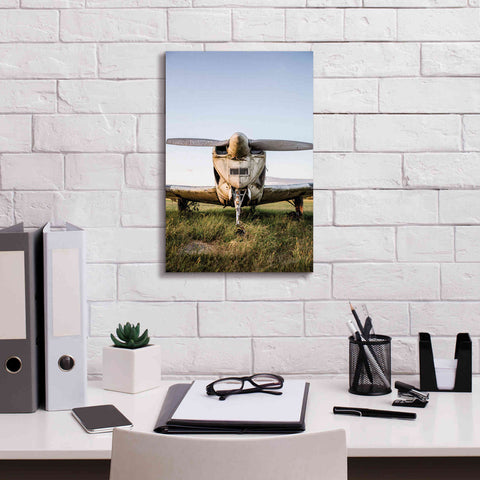 Image of 'Last Flight III' by Donnie Quillen Canvas Wall Art,12 x 18