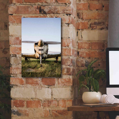 Image of 'Last Flight III' by Donnie Quillen Canvas Wall Art,12 x 18