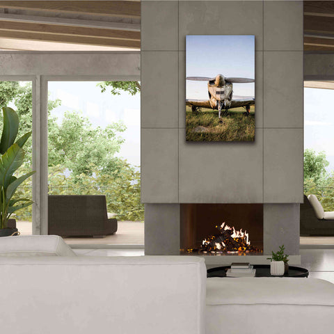 Image of 'Last Flight III' by Donnie Quillen Canvas Wall Art,26 x 40