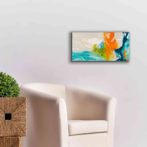 Image of 'Tidal Abstract I' by Sisa Jasper Canvas Wall Art,24 x 12