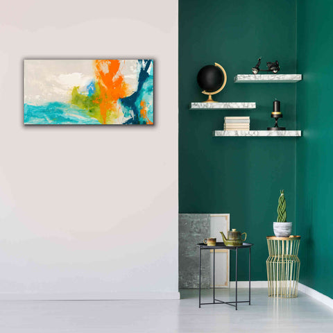 Image of 'Tidal Abstract I' by Sisa Jasper Canvas Wall Art,40 x 20