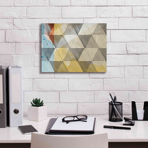 Image of 'Geo Now Sketch I' by Sisa Jasper Canvas Wall Art,16 x 12