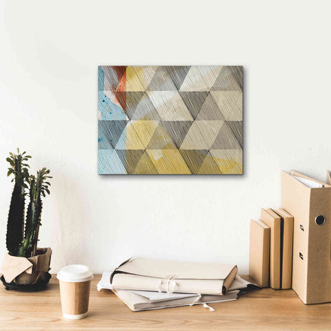 Image of 'Geo Now Sketch I' by Sisa Jasper Canvas Wall Art,16 x 12