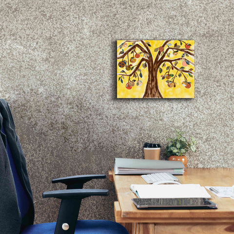 Image of 'Yellow Orange Tree' by Sisa Jasper Canvas Wall Art,16 x 12