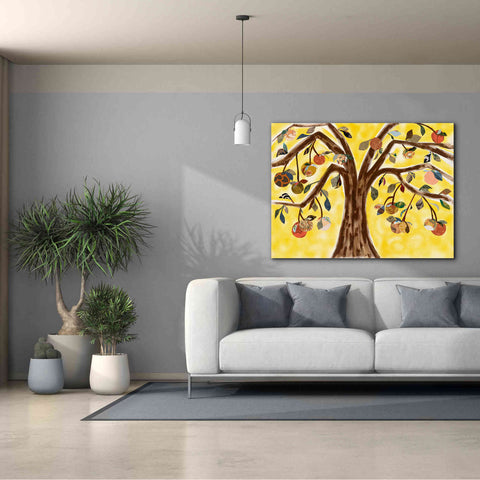Image of 'Yellow Orange Tree' by Sisa Jasper Canvas Wall Art,54 x 40