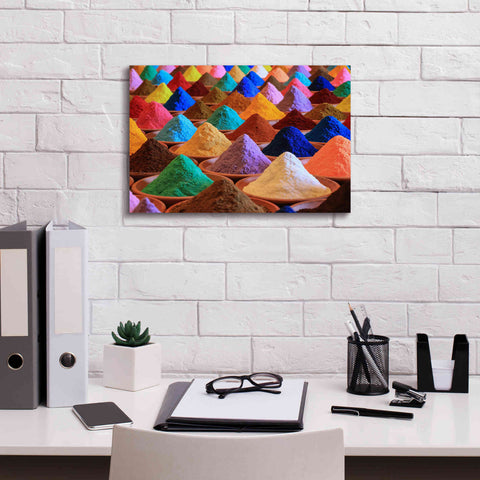 Image of 'Colorful Life' Canvas Wall Art,18 x 12