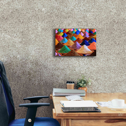 Image of 'Colorful Life' Canvas Wall Art,18 x 12