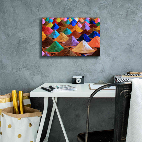 Image of 'Colorful Life' Canvas Wall Art,18 x 12