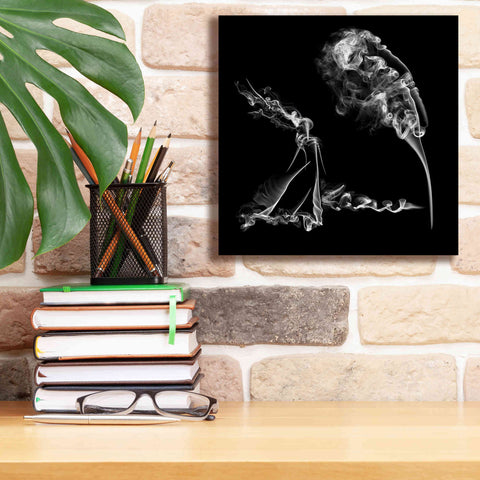 Image of 'Fearless Girl' Canvas Wall Art,12 x 12