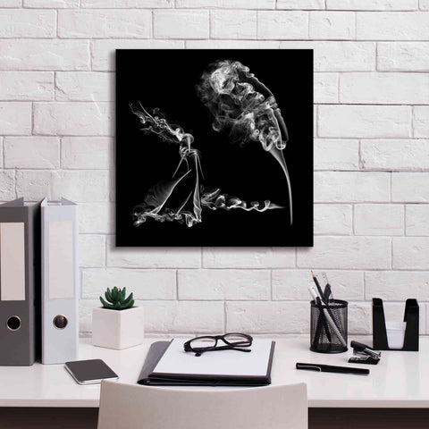 Image of 'Fearless Girl' Canvas Wall Art,18 x 18