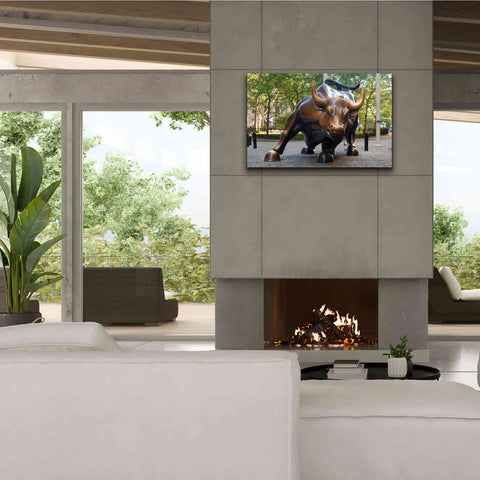 Image of 'Bull of Wallstreet' Canvas Wall Art,40 x 26