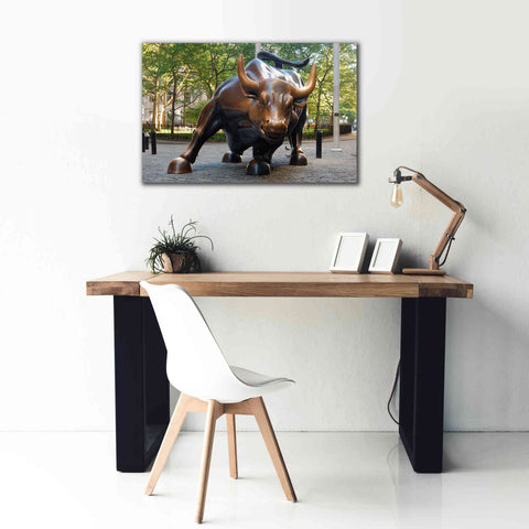 Image of 'Bull of Wallstreet' Canvas Wall Art,40 x 26
