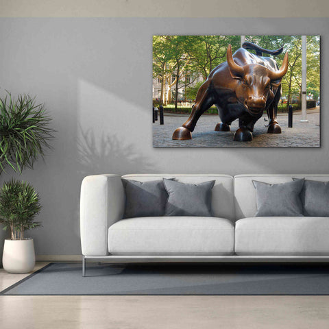 Image of 'Bull of Wallstreet' Canvas Wall Art,60 x 40