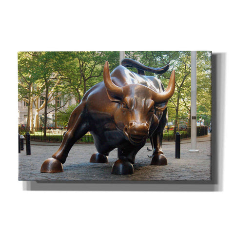 Image of 'Bull of Wallstreet' Canvas Wall Art