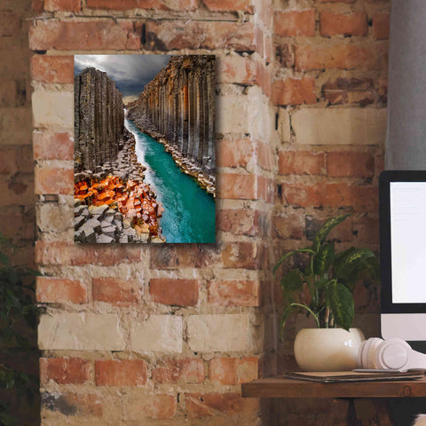 Image of 'Divided' Canvas Wall Art,12 x 16