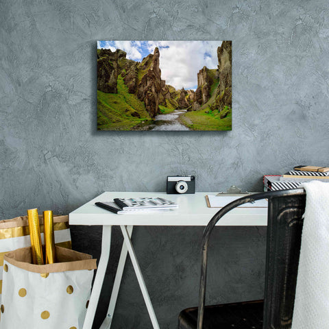 Image of 'Middle Earth' Canvas Wall Art,18 x 12