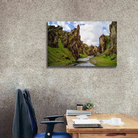 Image of 'Middle Earth' Canvas Wall Art,40 x 26