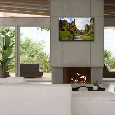 Image of 'Middle Earth' Canvas Wall Art,40 x 26