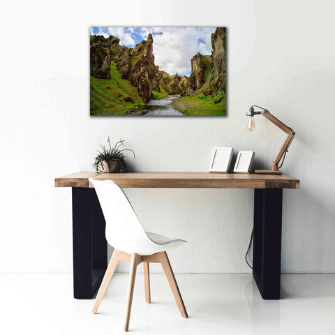 Image of 'Middle Earth' Canvas Wall Art,40 x 26