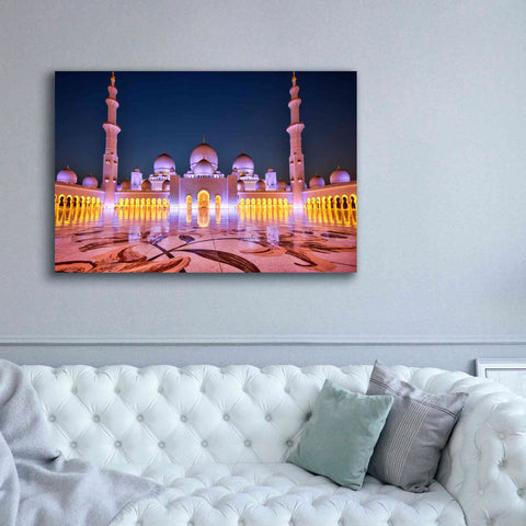 Image of 'Sheikh Zayed Grand Mosque' Canvas Wall Art,60 x 40