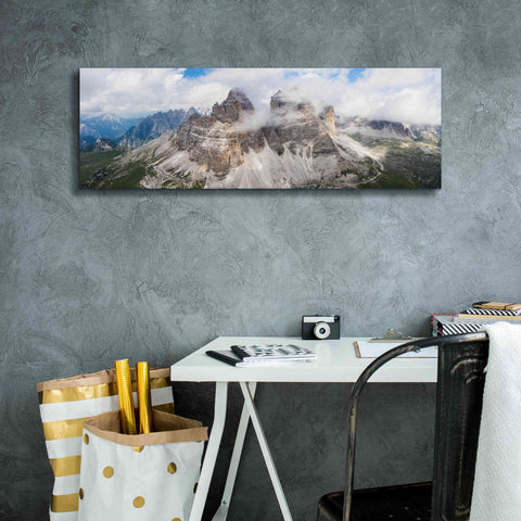 Image of 'Tre Cime Di Lavaredo' Canvas Wall Art,36 x 12