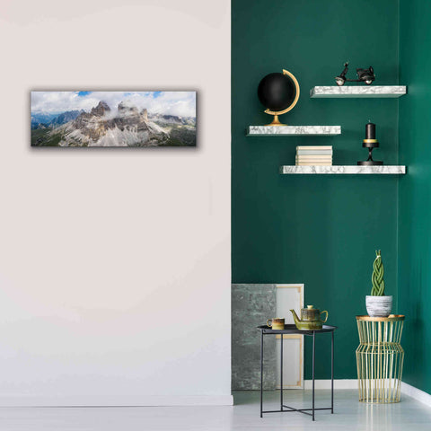 Image of 'Tre Cime Di Lavaredo' Canvas Wall Art,36 x 12