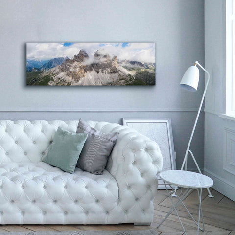 Image of 'Tre Cime Di Lavaredo' Canvas Wall Art,60 x 20