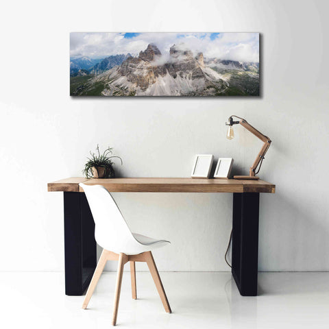 Image of 'Tre Cime Di Lavaredo' Canvas Wall Art,60 x 20
