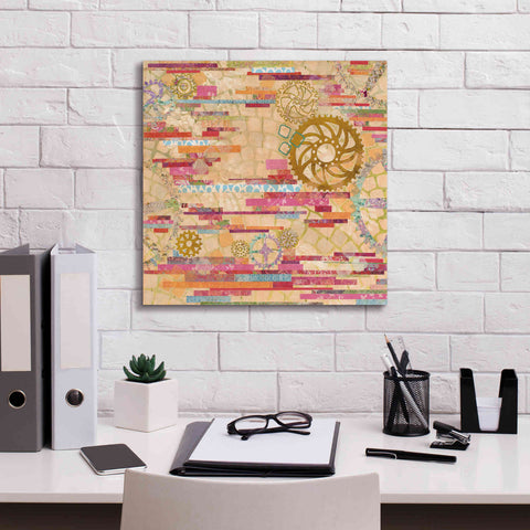 Image of 'EU Timetable I' by Kathy Ferguson, Canvas Wall Art,18 x 18