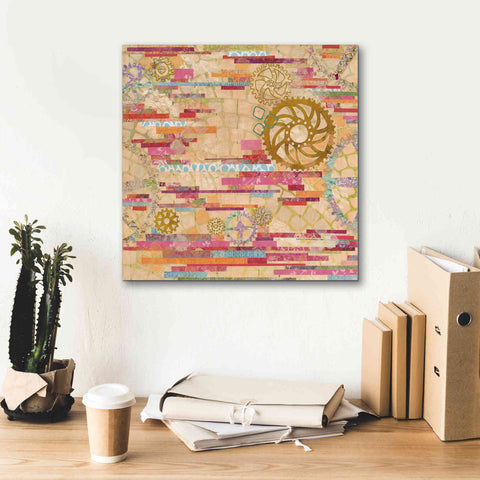 Image of 'EU Timetable I' by Kathy Ferguson, Canvas Wall Art,18 x 18