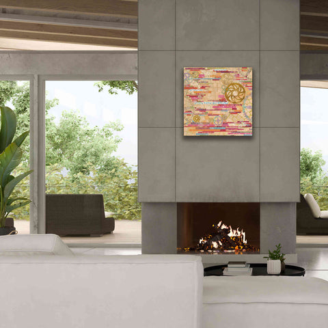 Image of 'EU Timetable I' by Kathy Ferguson, Canvas Wall Art,26 x 26