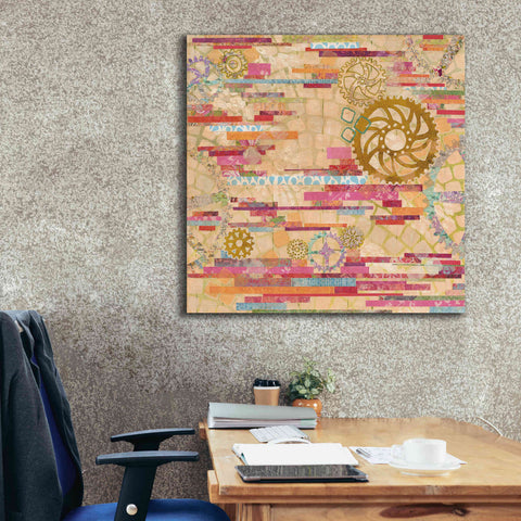 Image of 'EU Timetable I' by Kathy Ferguson, Canvas Wall Art,37 x 37