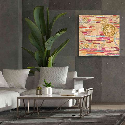 Image of 'EU Timetable I' by Kathy Ferguson, Canvas Wall Art,37 x 37