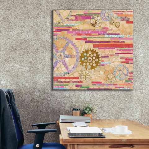 Image of 'EU Timetable II' by Kathy Ferguson, Canvas Wall Art,37 x 37