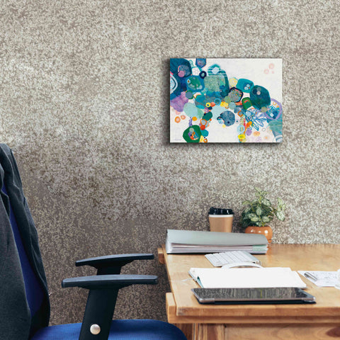 Image of 'Bridging our Differences' by Kathy Ferguson, Canvas Wall Art,16 x 12