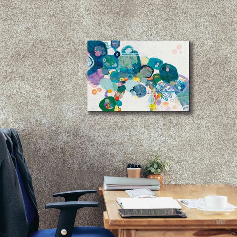 Image of 'Bridging our Differences' by Kathy Ferguson, Canvas Wall Art,26 x 18