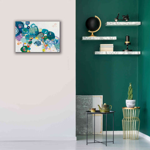 Image of 'Bridging our Differences' by Kathy Ferguson, Canvas Wall Art,26 x 18