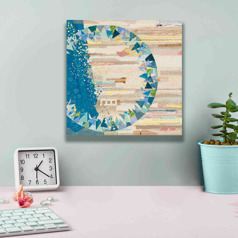 Image of 'The Calm and The Storm' by Kathy Ferguson, Canvas Wall Art,12 x 12