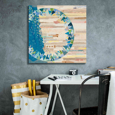 Image of 'The Calm and The Storm' by Kathy Ferguson, Canvas Wall Art,26 x 26