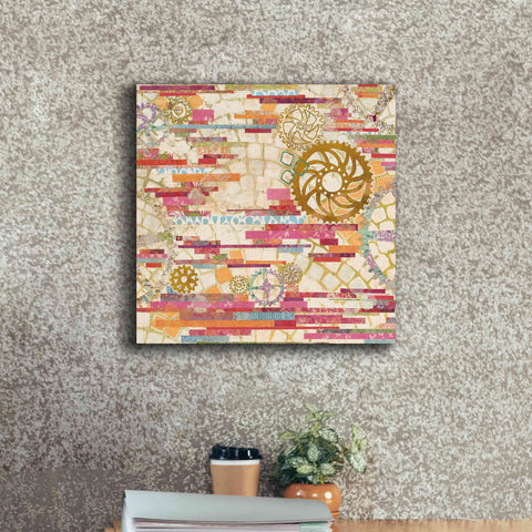 Image of 'EU Timetable I on White' by Kathy Ferguson, Canvas Wall Art,18 x 18